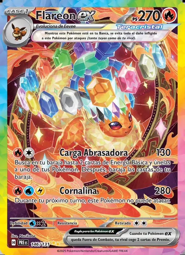 Image of the card Flareon ex