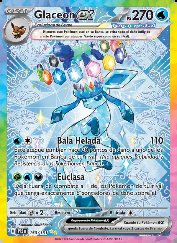 Image of the card Glaceon ex