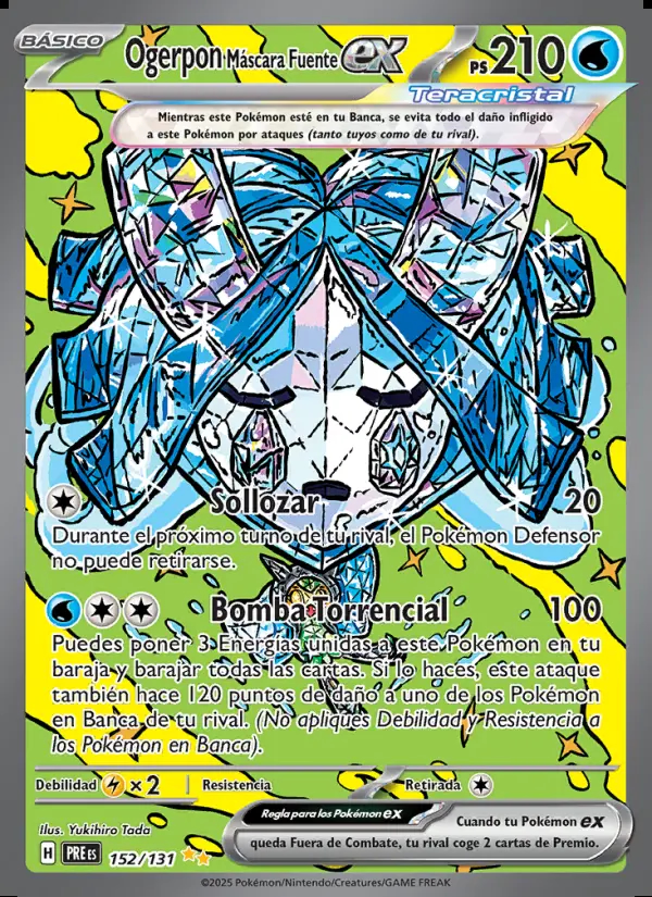 Image of the card Ogerpon Máscara Fuente ex