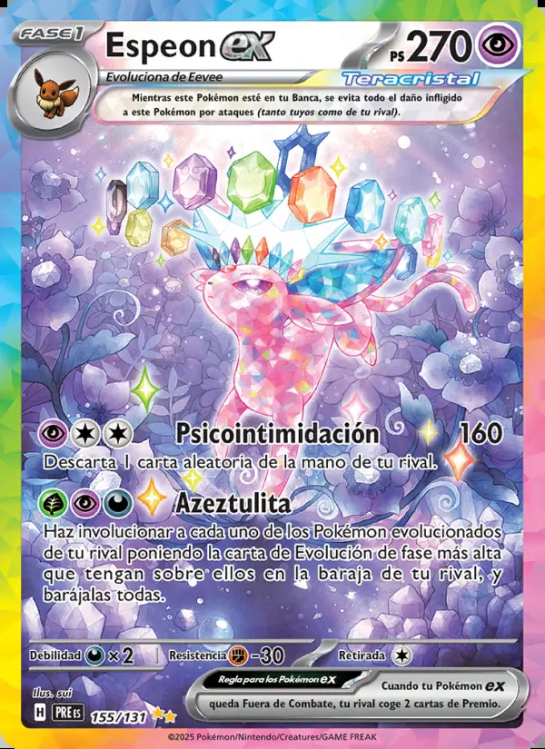 Image of the card Espeon ex