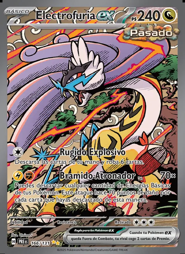 Image of the card Electrofuria ex