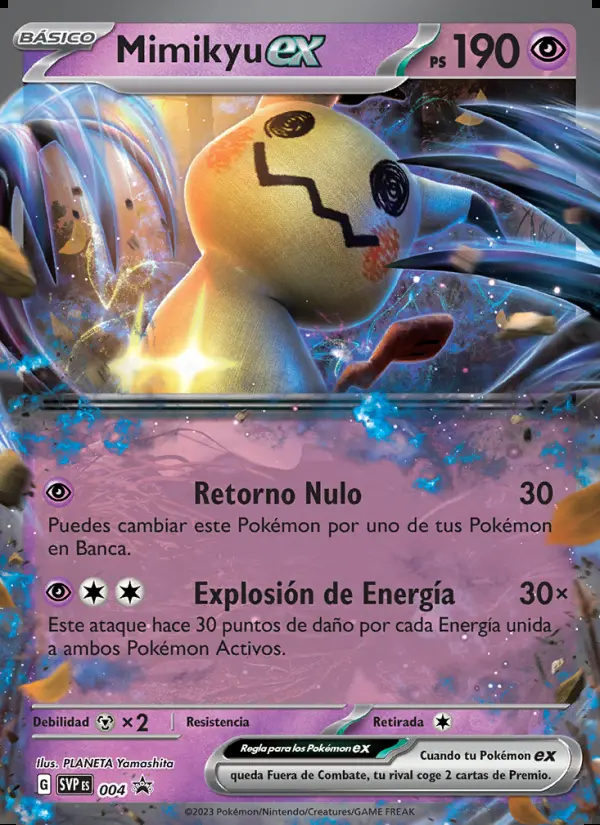 Image of the card Mimikyu ex