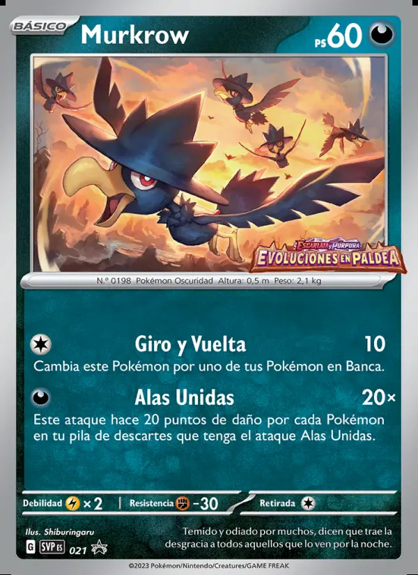 Image of the card Murkrow