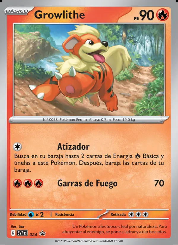 Image of the card Growlithe