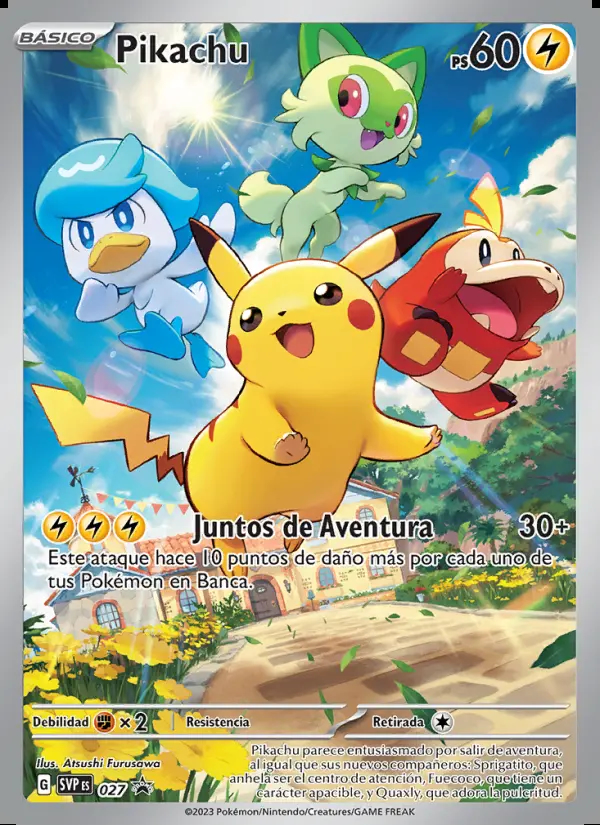 Image of the card Pikachu