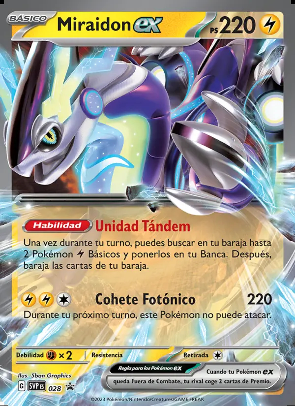 Image of the card Miraidon ex