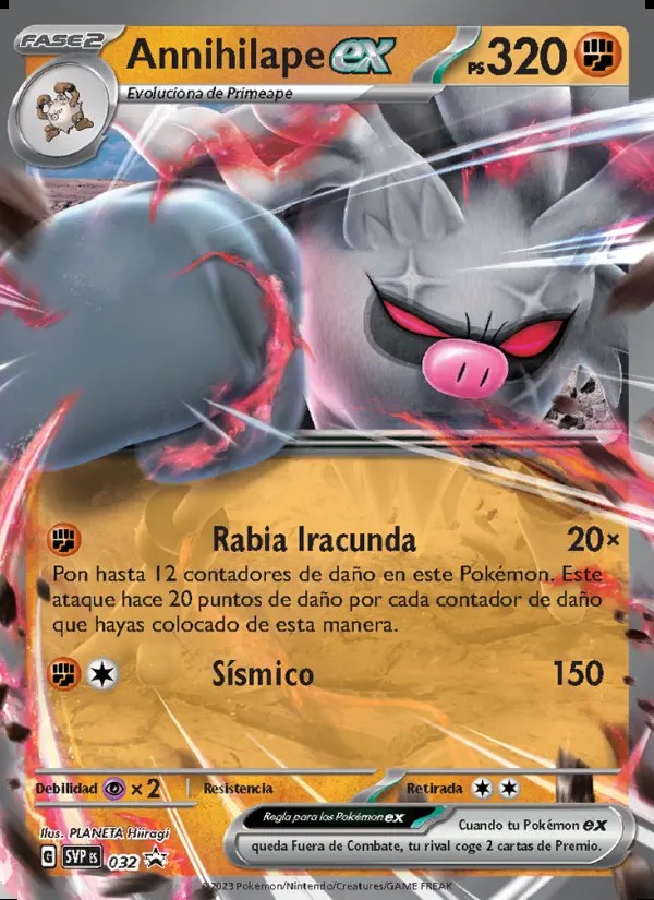 Image of the card Annihilape ex