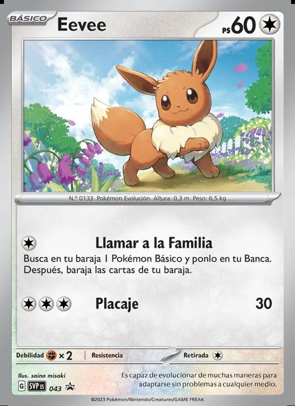 Image of the card Eevee