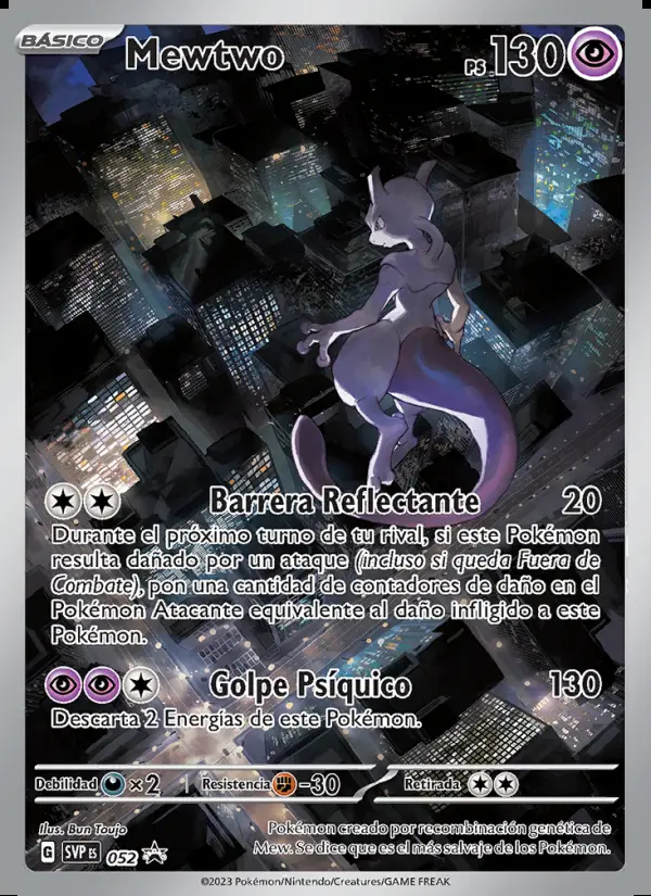 Image of the card Mewtwo