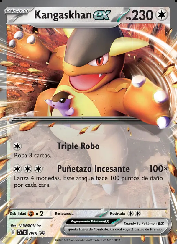 Image of the card Kangaskhan ex