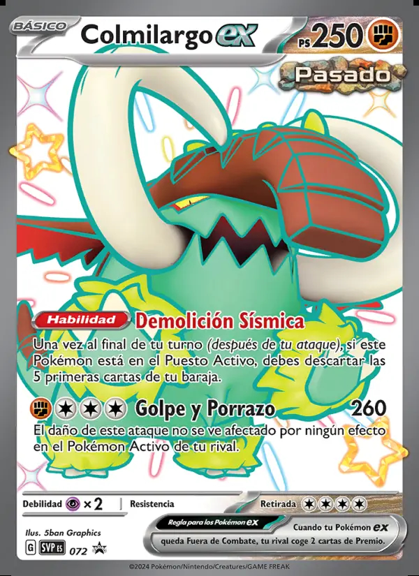 Image of the card Colmilargo ex