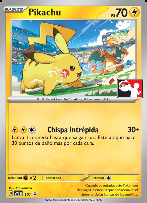 Image of the card Pikachu