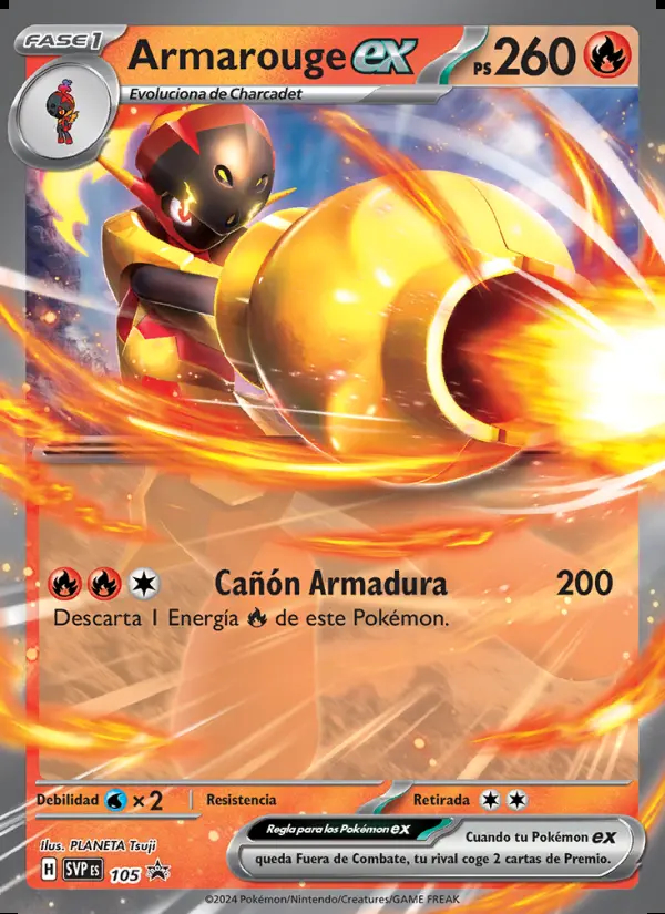 Image of the card Armarouge ex