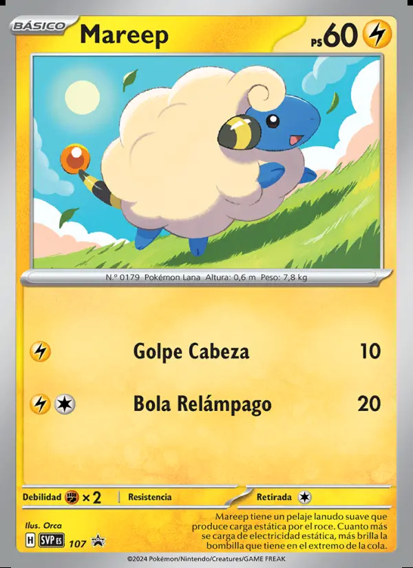 Image of the card Mareep