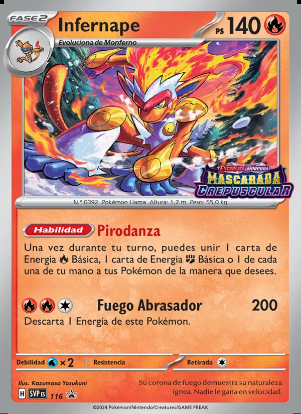 Image of the card Infernape