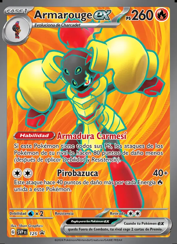 Image of the card Armarouge ex