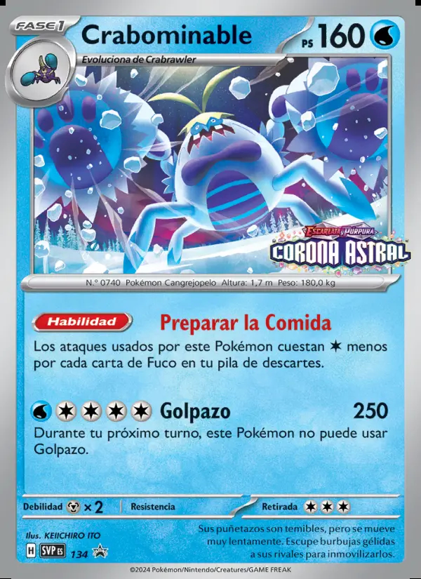 Image of the card Crabominable