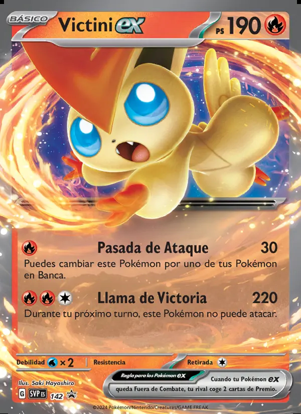 Image of the card Victini ex