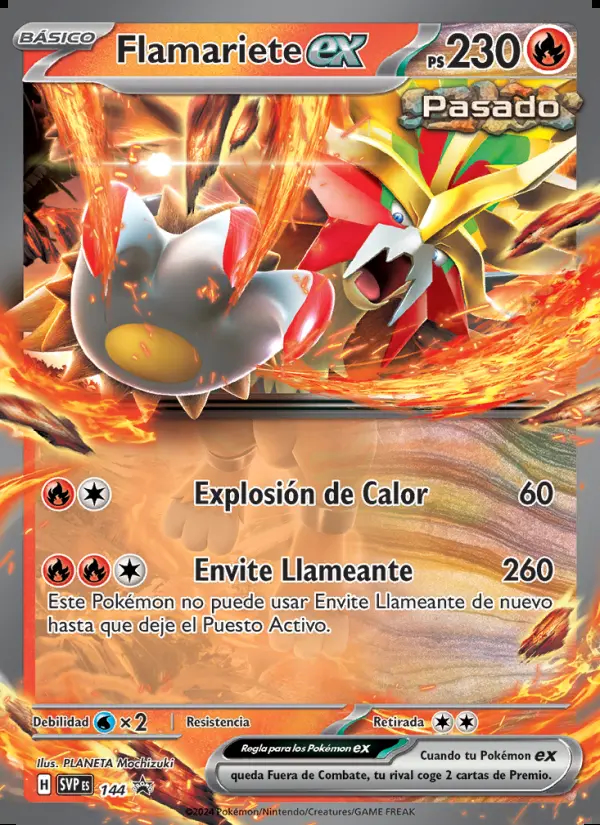 Image of the card Flamariete ex