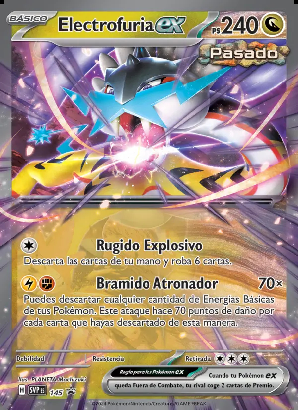 Image of the card Electrofuria ex