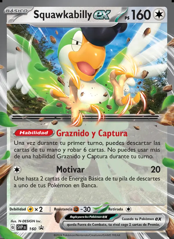 Image of the card Squawkabilly ex