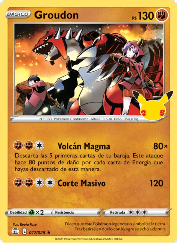 Image of the card Groudon