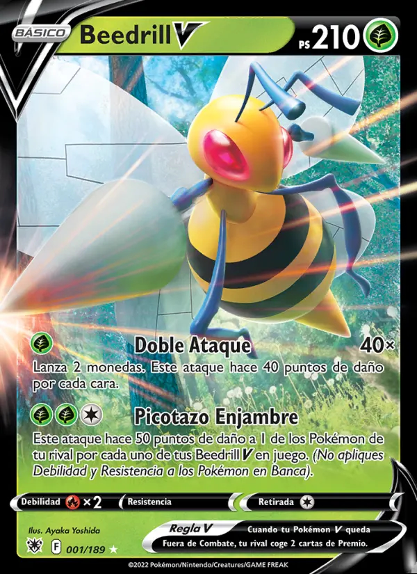 Image of the card Beedrill V