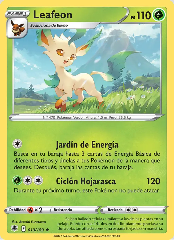 Image of the card Leafeon