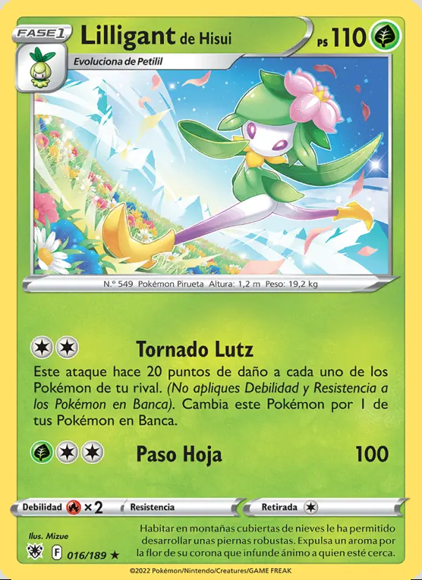 Image of the card Lilligant de Hisui