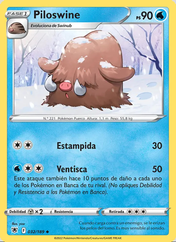 Image of the card Piloswine