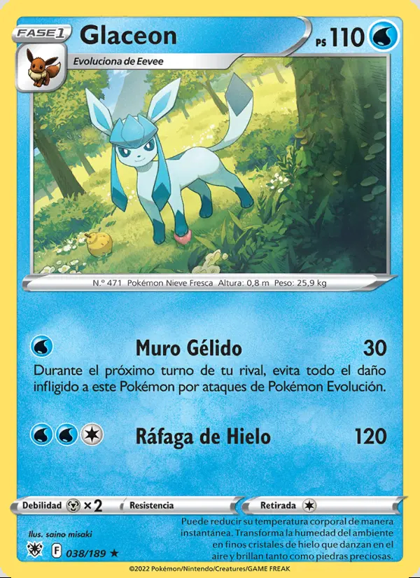 Image of the card Glaceon