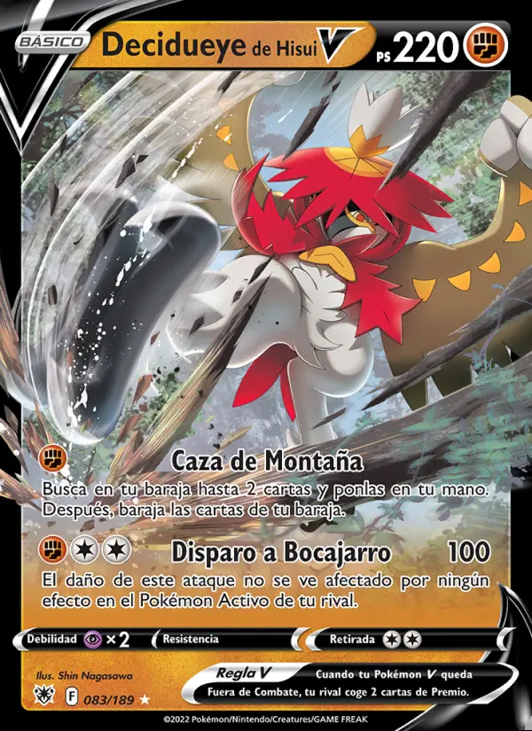 Image of the card Decidueye de Hisui V