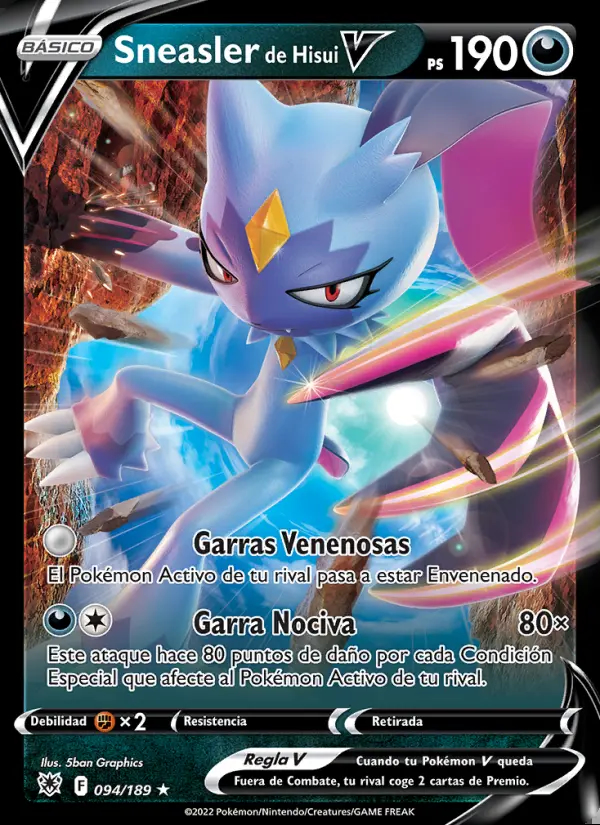 Image of the card Sneasler de Hisui V