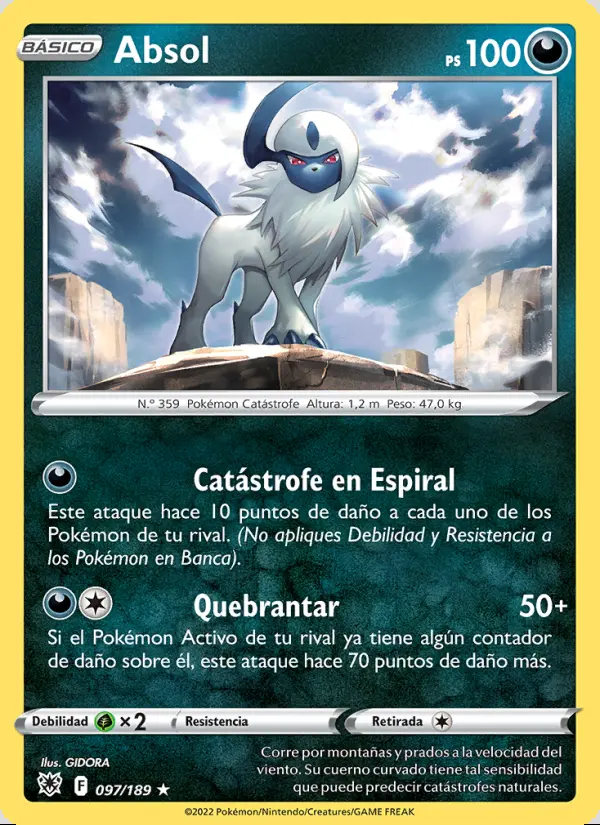 Image of the card Absol