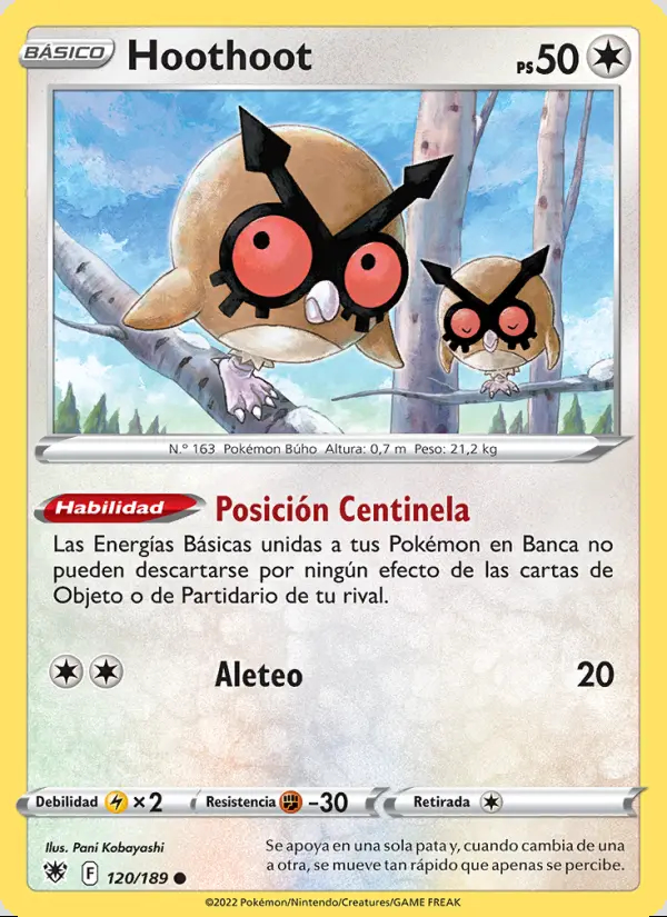 Image of the card Hoothoot