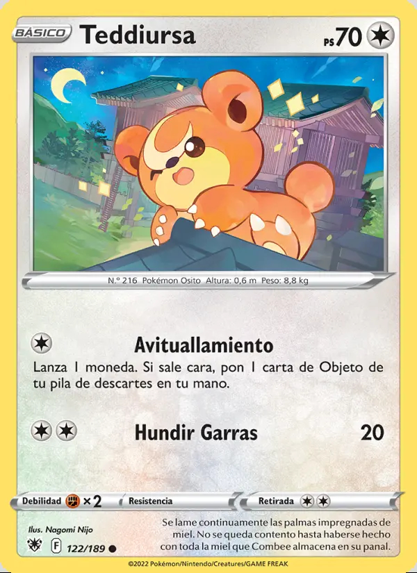 Image of the card Teddiursa