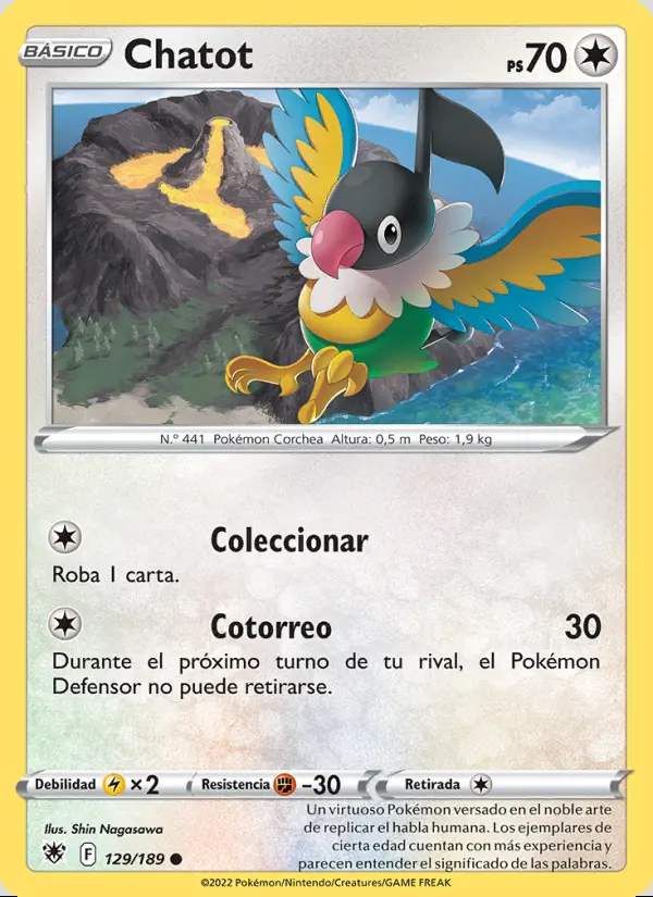 Image of the card Chatot