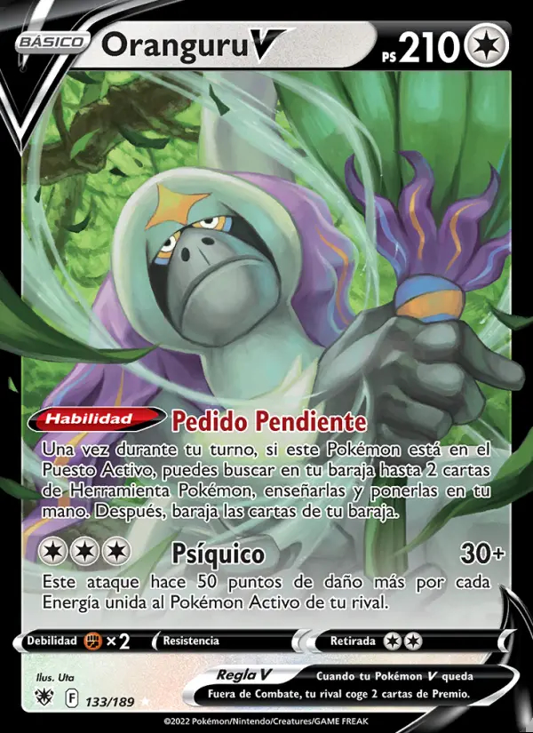 Image of the card Oranguru V