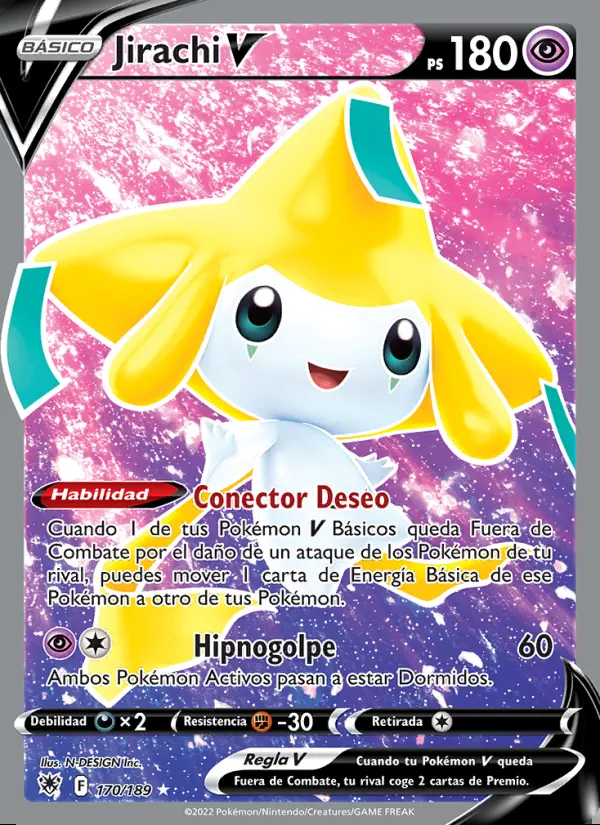 Image of the card Jirachi V