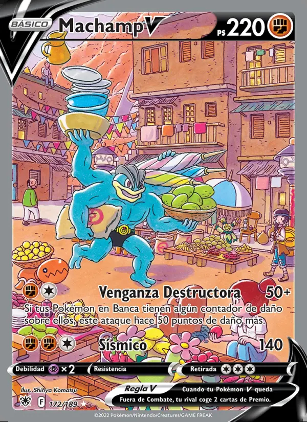 Image of the card Machamp V