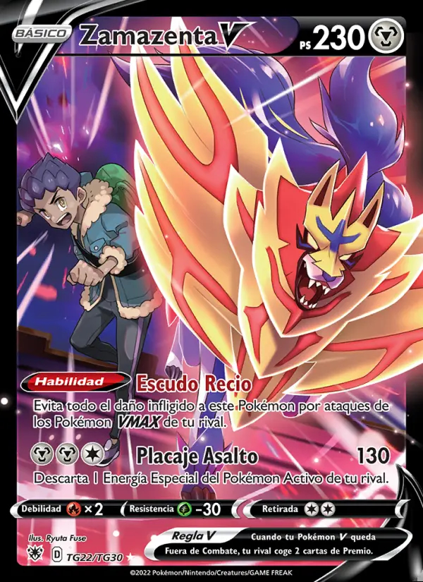 Image of the card Zamazenta V