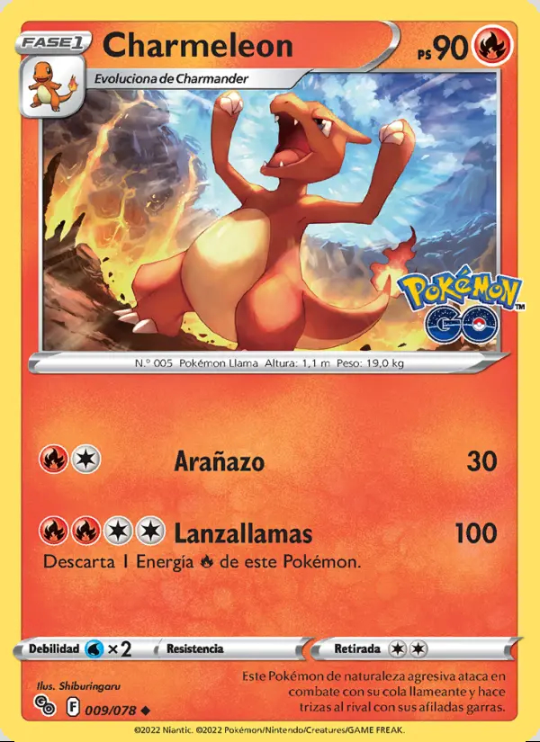 Image of the card Charmeleon