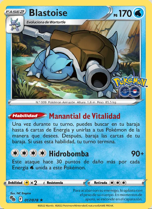 Image of the card Blastoise