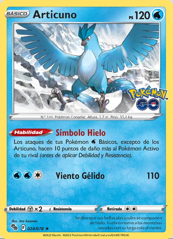 Image of the card Articuno