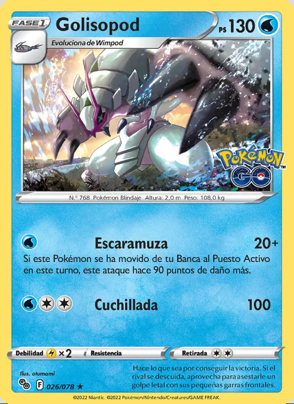 Image of the card Golisopod