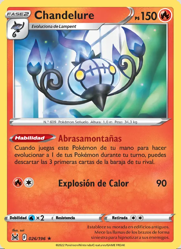 Image of the card Chandelure