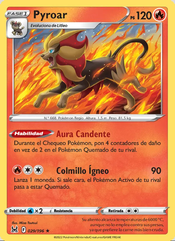 Image of the card Pyroar