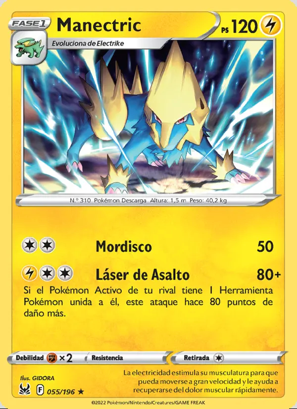 Image of the card Manectric