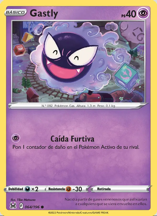 Image of the card Gastly