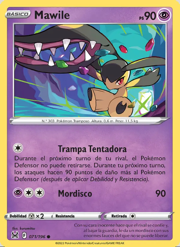 Image of the card Mawile